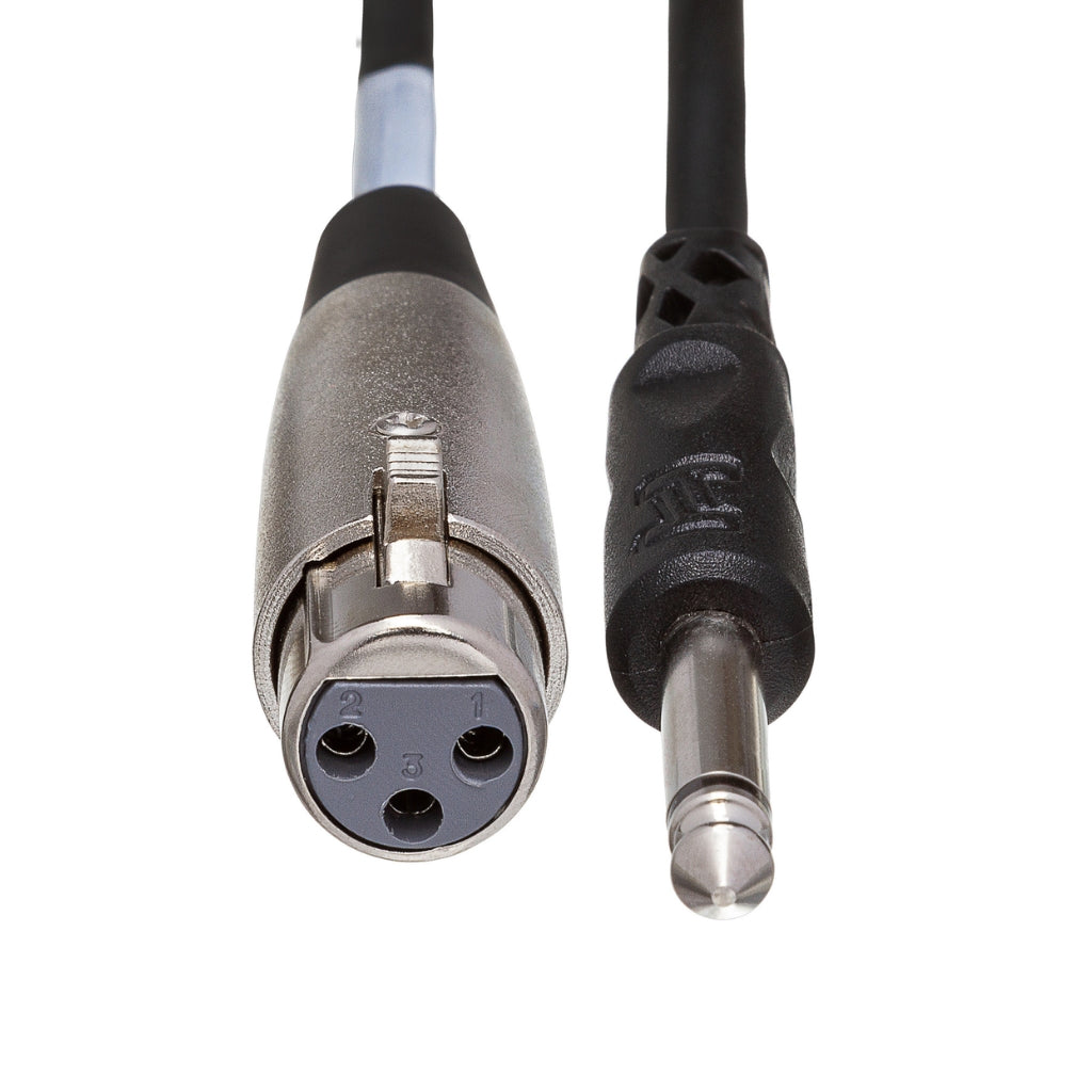 Hosa Technology - XLR3F to 1/4 in TS - Unbalanced Interconnect Cable 5ft