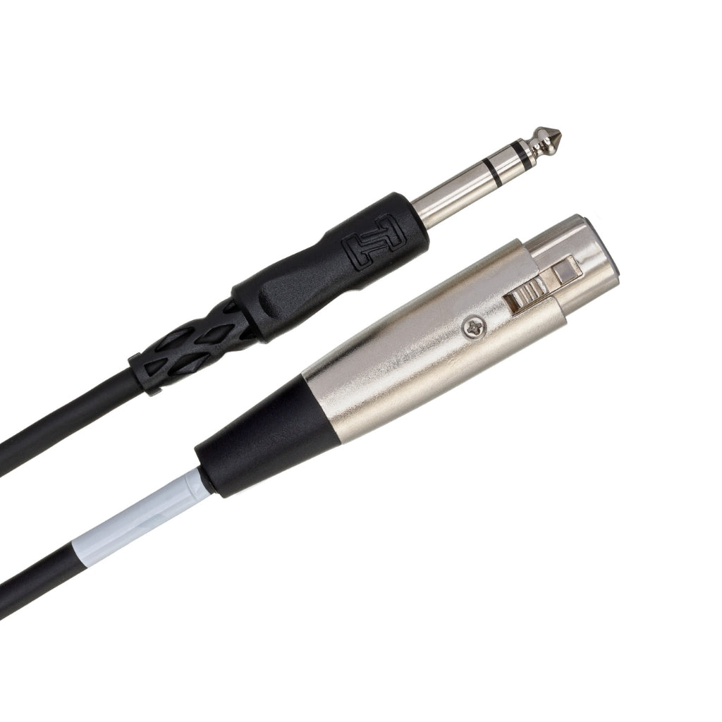 Hosa Technology - XLR3F to 1/4 in TS - Unbalanced Interconnect Cable 5ft