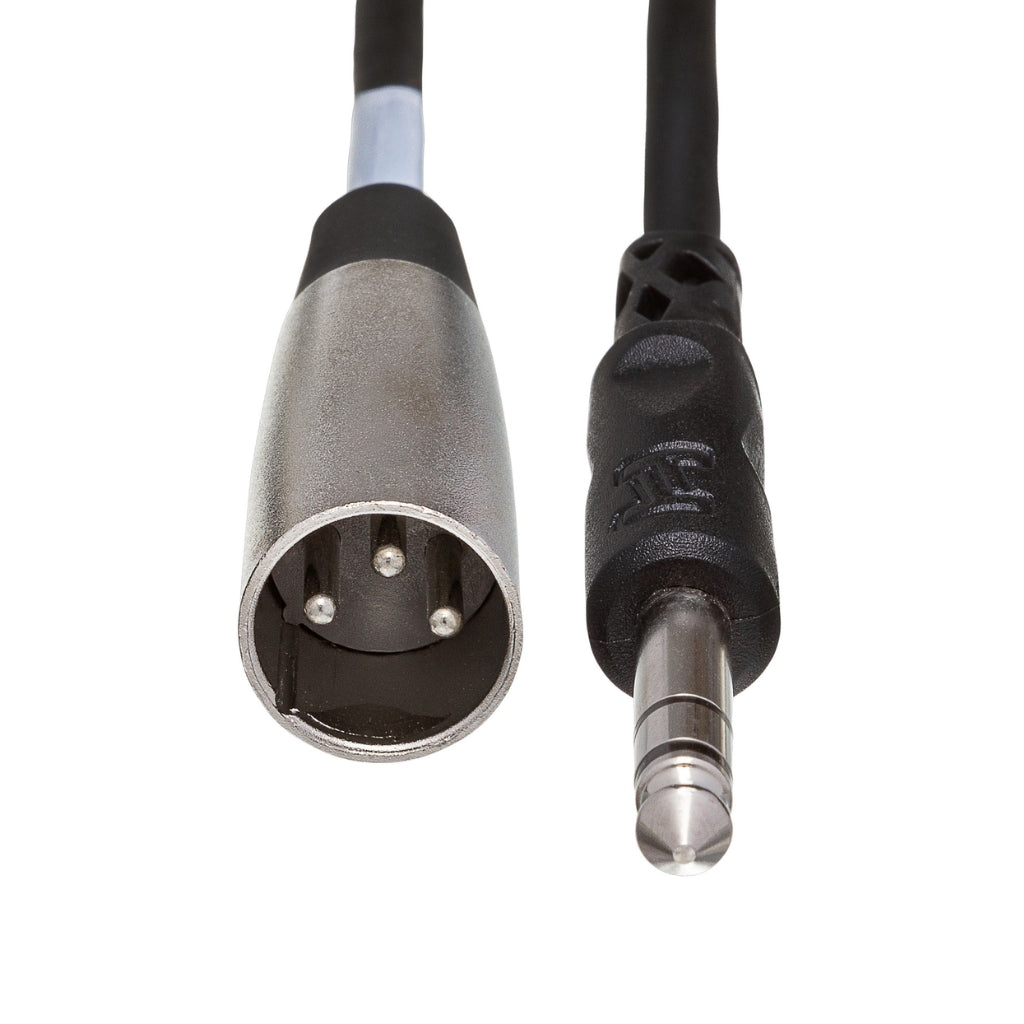 Hosa Technology - 1/4 in TS to XLR3M - Unbalanced Interconnect Cable 15ft