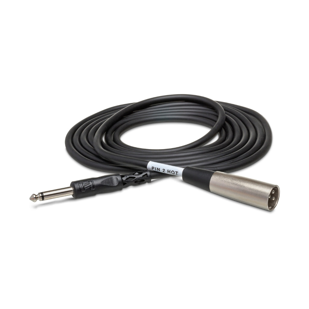 Hosa Technology - 1/4 in TS to XLR3M - Unbalanced Interconnect Cable 20ft