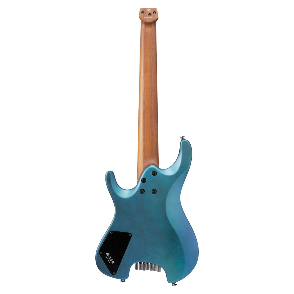 Ibanez - Q547 7-String Electric Guitar With Bag - Blue Chameleon Metallic Matte