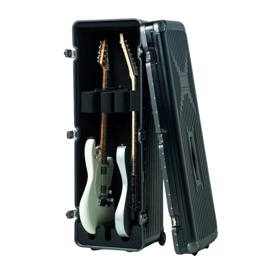 Quantum Industries GTX-MKIII Triple Guitar Vault Electric Guitar Cases &amp; Gigbags Sky Music