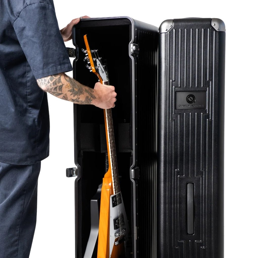 Quantum Industries VPX01 Double Extreme Guitar Vault Electric Guitar Cases & Gigbags Sky Music