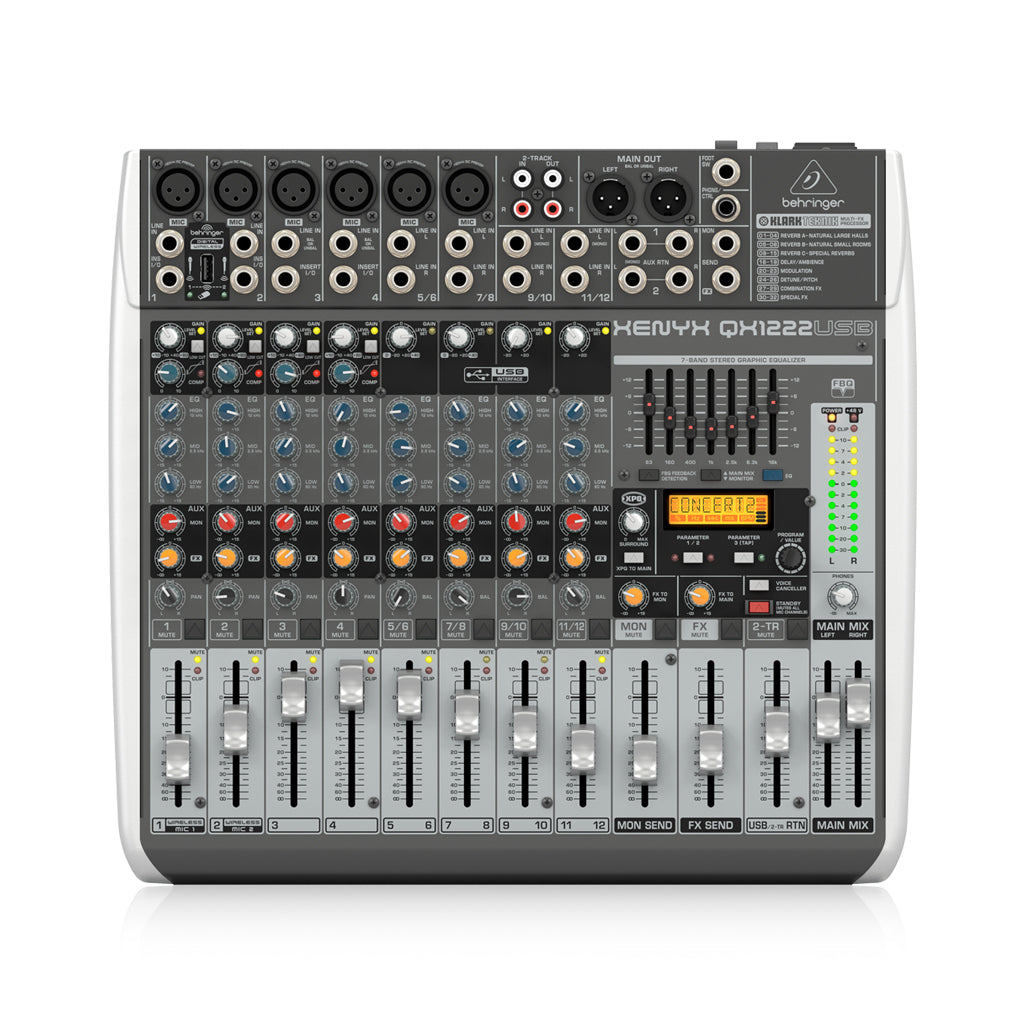 Behringer - Xenyx QX1222USB - Mixer