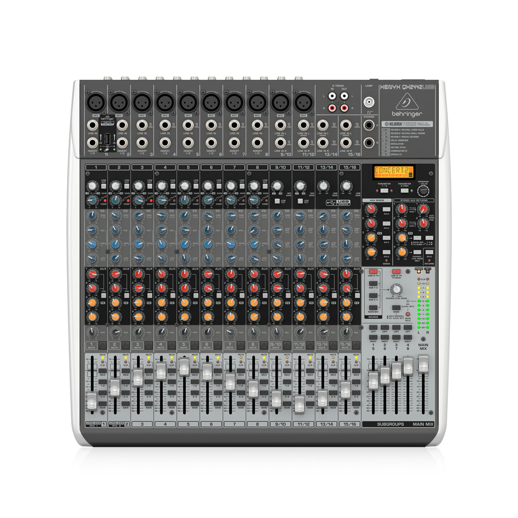 Behringer Xenyx QX2442USB Mixer - Sky Music