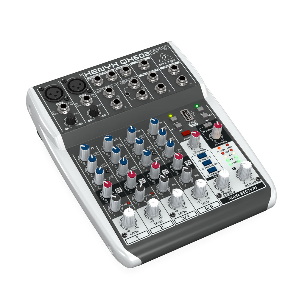 Behringer - Xenyx QX602MP3 - Mixer