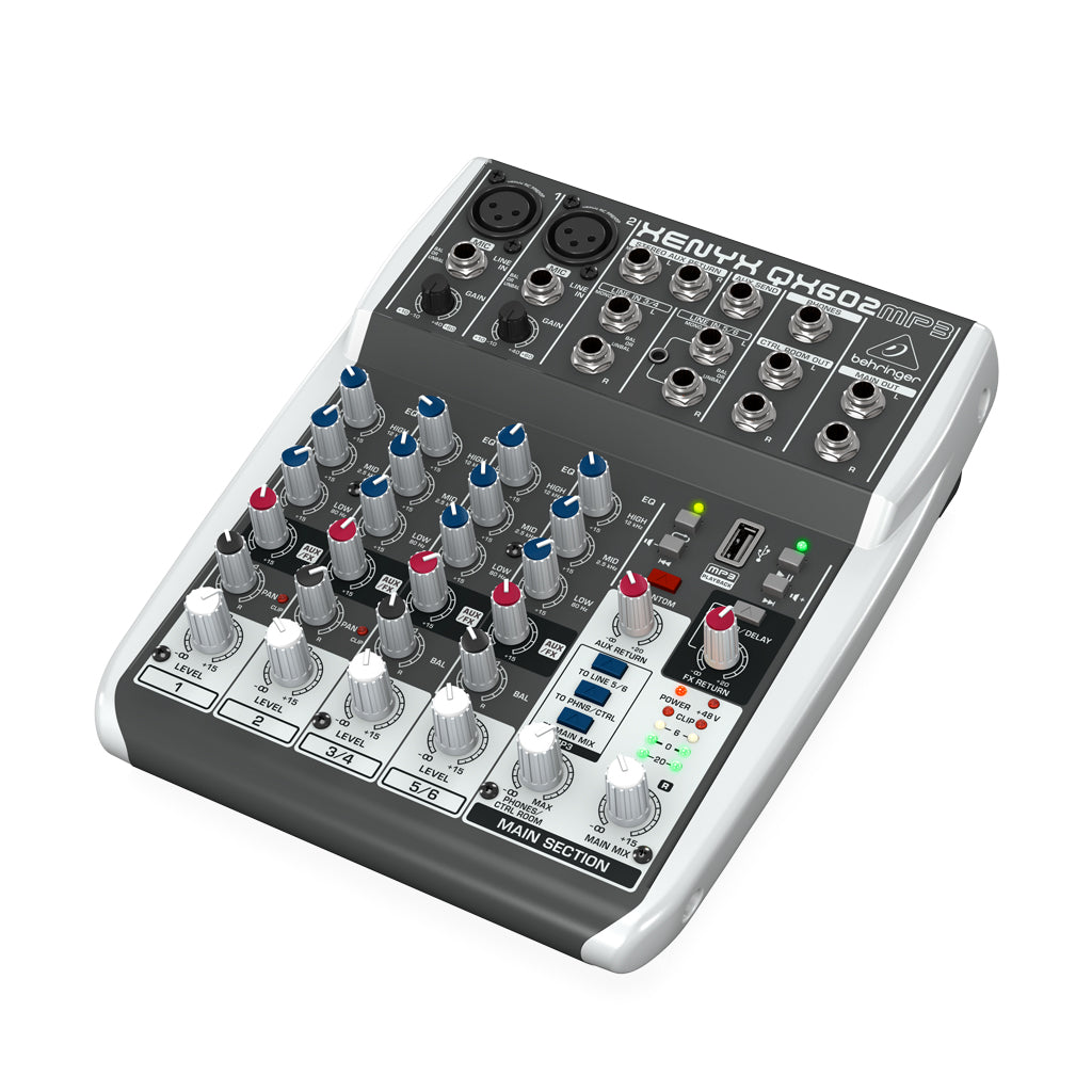 Behringer - Xenyx QX602MP3 - Mixer