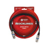 Carson Rocklines - XLR (F) to XLR (M) - Audio Patch Cable 3ft