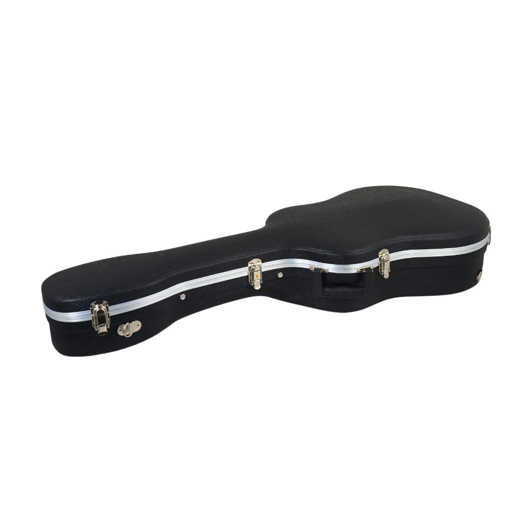ABS Acoustic - Dreadnaught Hard Case - Black with Dark Blue Interior