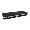 ABS Electric - Guitar Hard Case - Black with Silver Interior