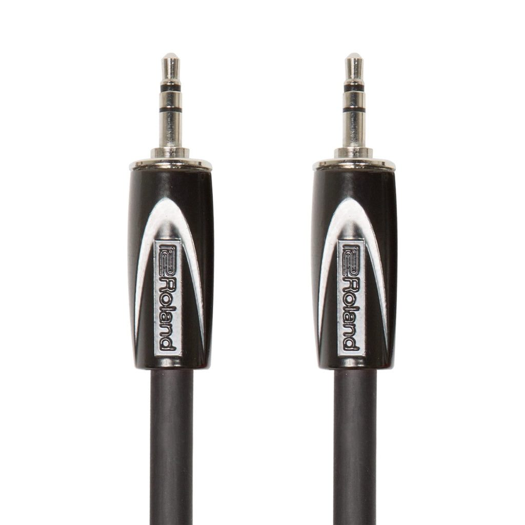 Roland - RCC-10-3535 1/8-inch TRS - Black Series Interconnect Cable 10ft