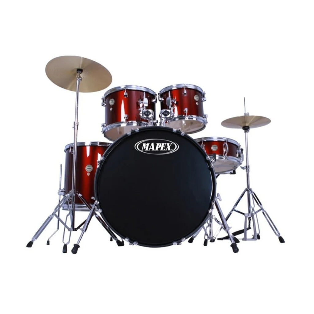 Mapex - Prodigy Fusion Drum Kit &amp; Cymbals - Red