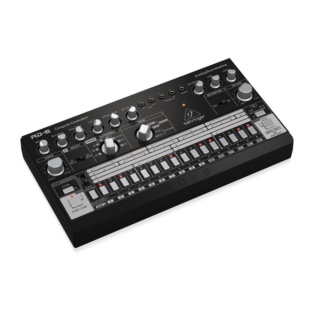 Behringer - RD6 BK - Analog Drum Machine