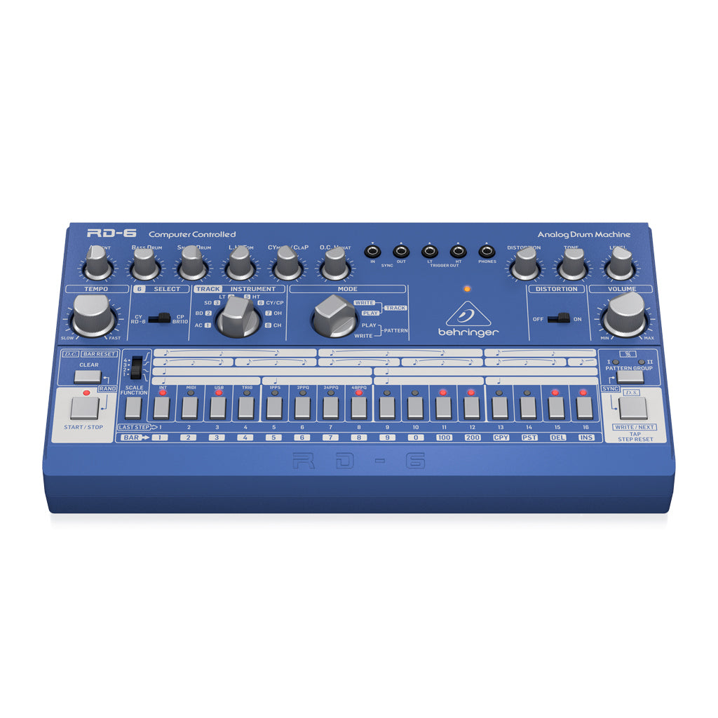 Behringer - RD6 BU - Analog Drum Machine