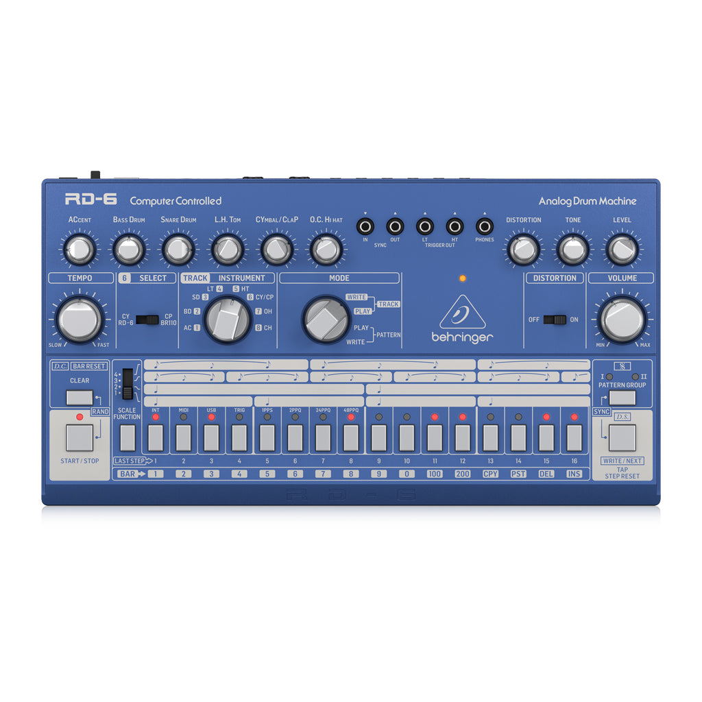 Behringer - RD6 BU - Analog Drum Machine
