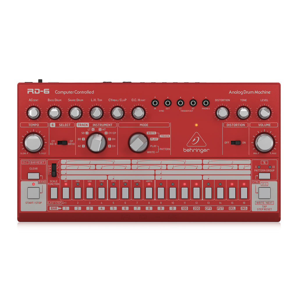 Behringer - RD6 RD - Analog Drum Machine