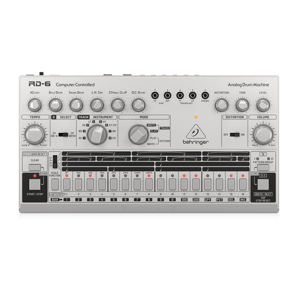 Behringer - RD6 SR - Analog Drum Machine