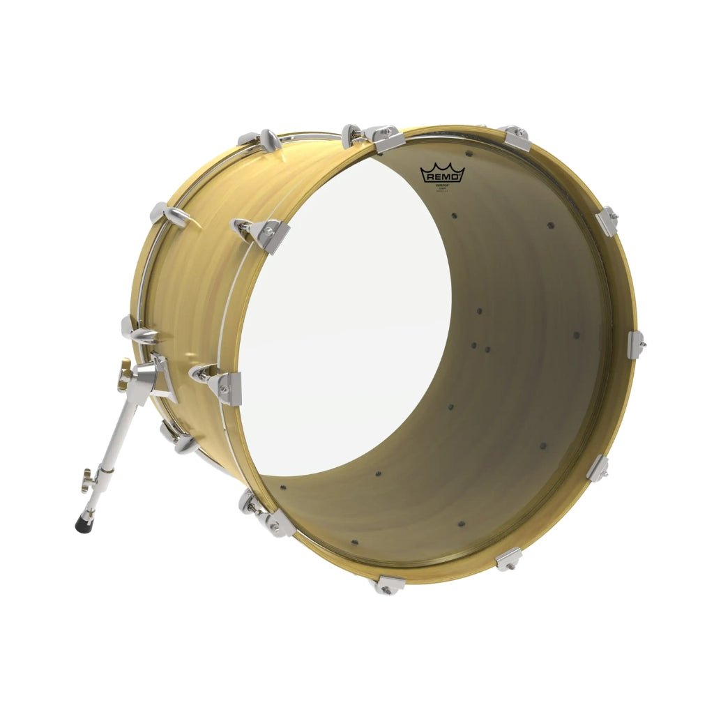 Remo 18" Emperor Clear - Bass Drum Drum Heads Sky Music