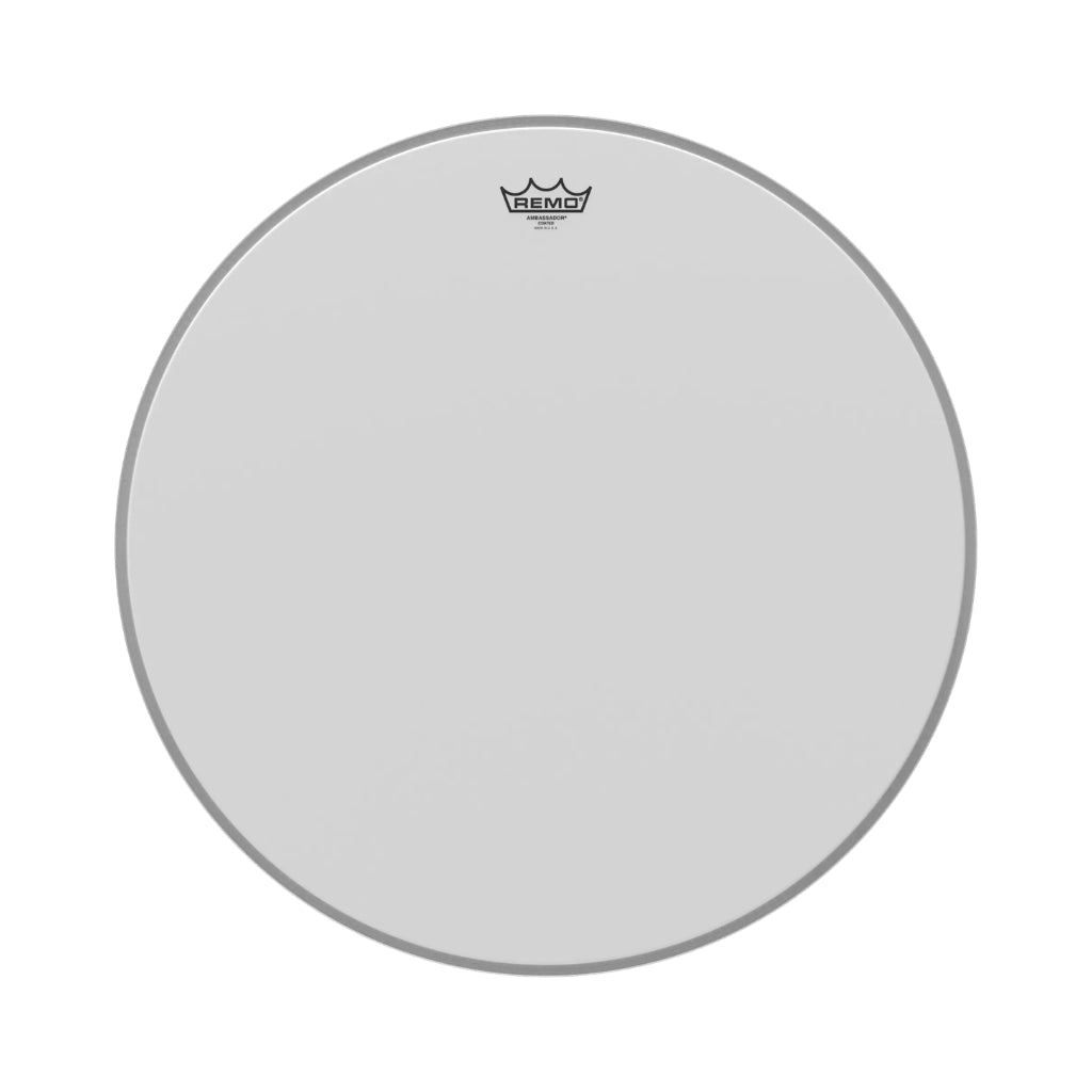 Remo Coated Ambassador Bass Drum Head - 24 inch Drum Heads Sky Music