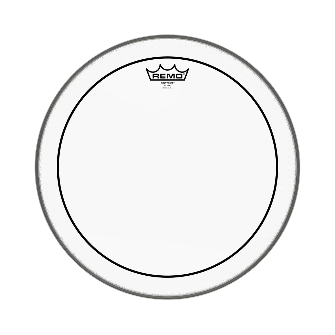 Remo Pinstripe Clear Drumhead - 15 inch Drum Heads Sky Music