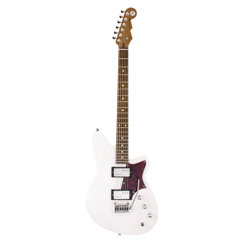 Reverend Descent W Baritone with Wilkinson Tremolo Electric Guitar - Transparent White Electric Guitars Sky Music