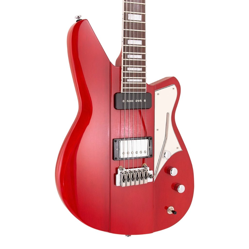 Reverend Warhawk DAW Electric Guitar - Transparent Cherry Electric Guitars Sky Music