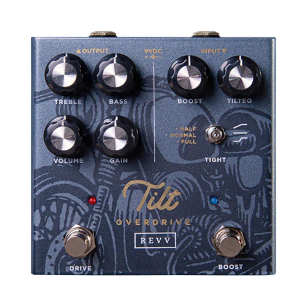 Revv G4 Shawn Tubbs Signature Tilt Overdrive Boost Pedal Effects Pedals Sky Music