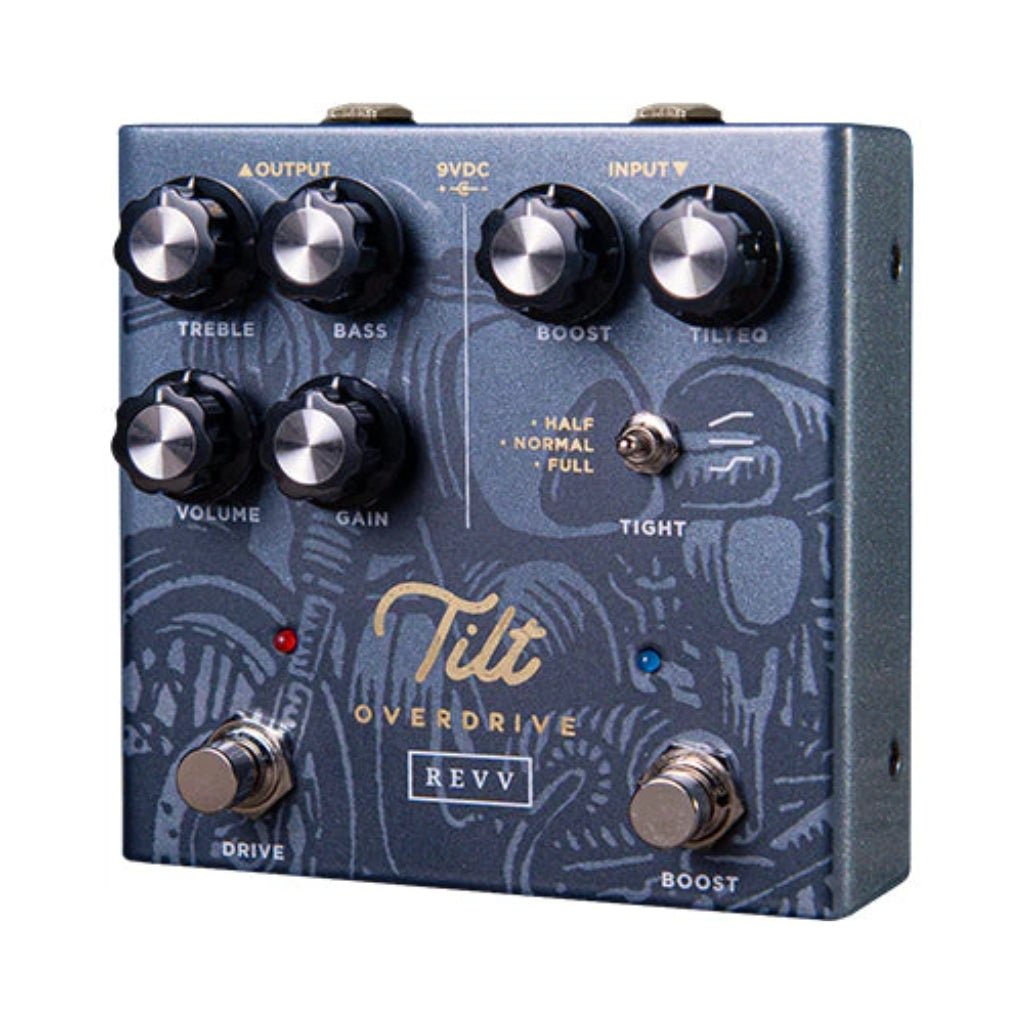 Revv G4 Shawn Tubbs Signature Tilt Overdrive Boost Pedal Effects Pedals Sky Music