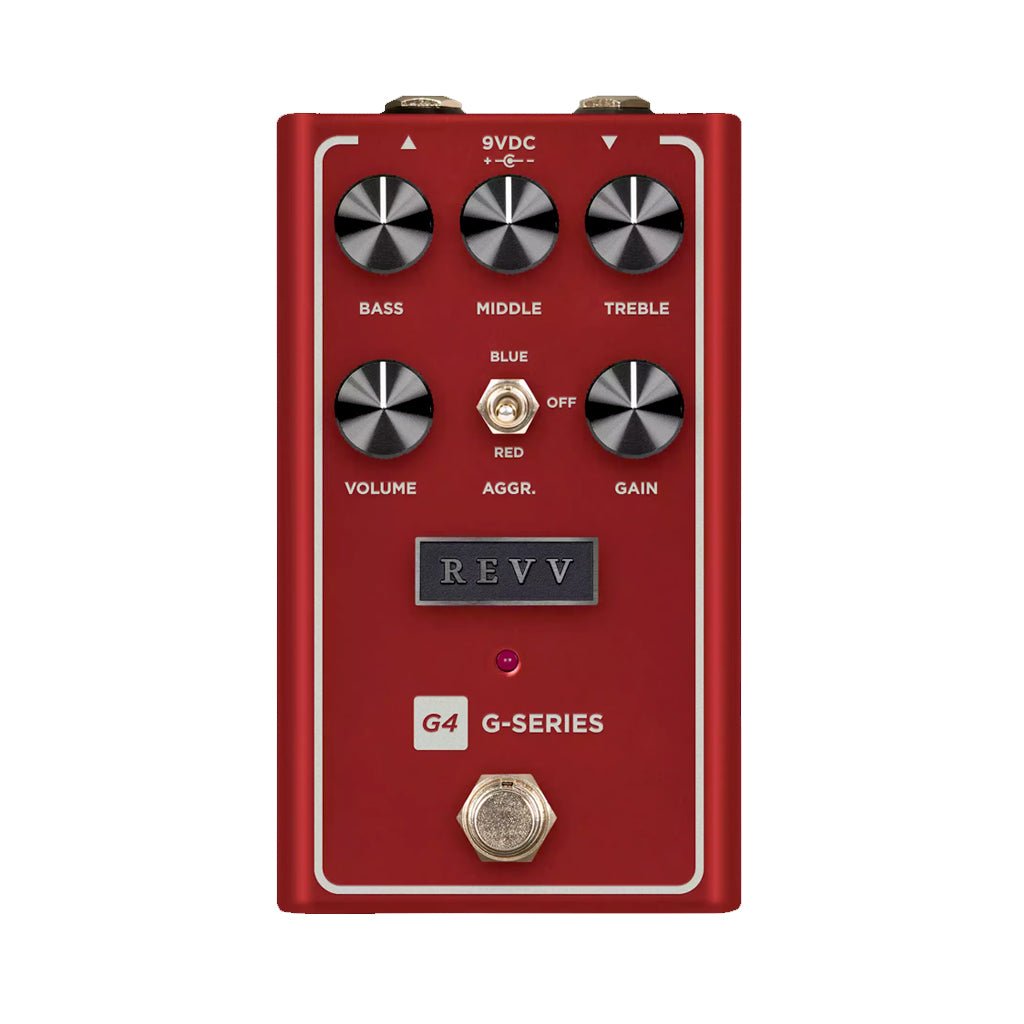 REVV G4 V2 Red Channel Distortion Pedal Effects Pedals Sky Music