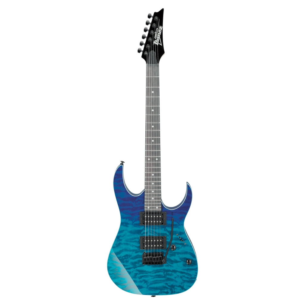 Ibanez - RG120QASP Electric Guitar - Blue Gradation