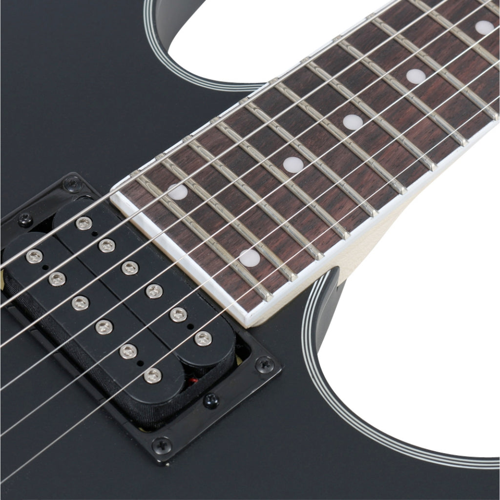 Ibanez RG421EXBKF Electric Guitar - Black Flat