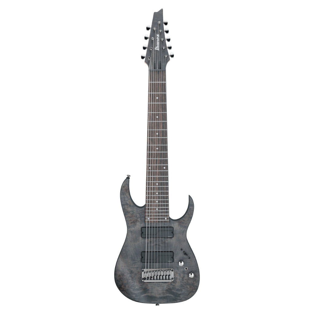 Ibanez - RG9PB 9 String Electric Guitar - Transparent Gray Flat