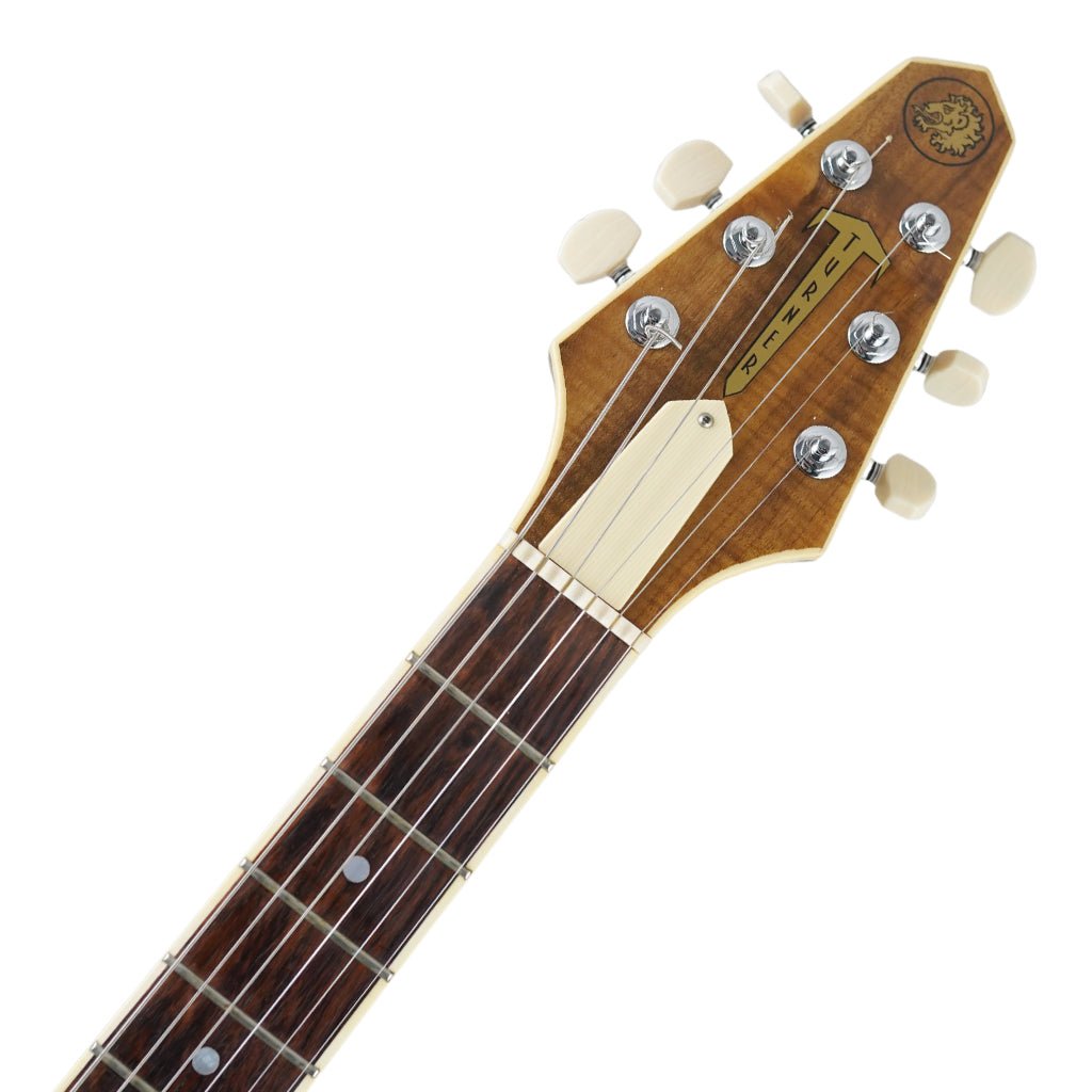 Rick Turner 2016 Model 1 C-LB Deluxe Featherweight with Myrtle Wood Top and Western Red Cedar Body - Rare! Electric Guitars Sky Music