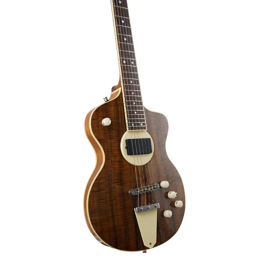 Rick Turner 2016 Model 1 C-LB Deluxe Featherweight with Myrtle Wood Top and Western Red Cedar Body - Rare! Electric Guitars Sky Music