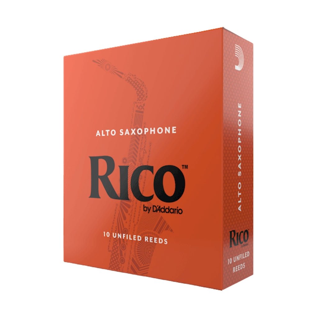 Rico Alto Saxophone Reeds 1.5 - Box of 10 Brass &amp; Woodwind Accessories Sky Music