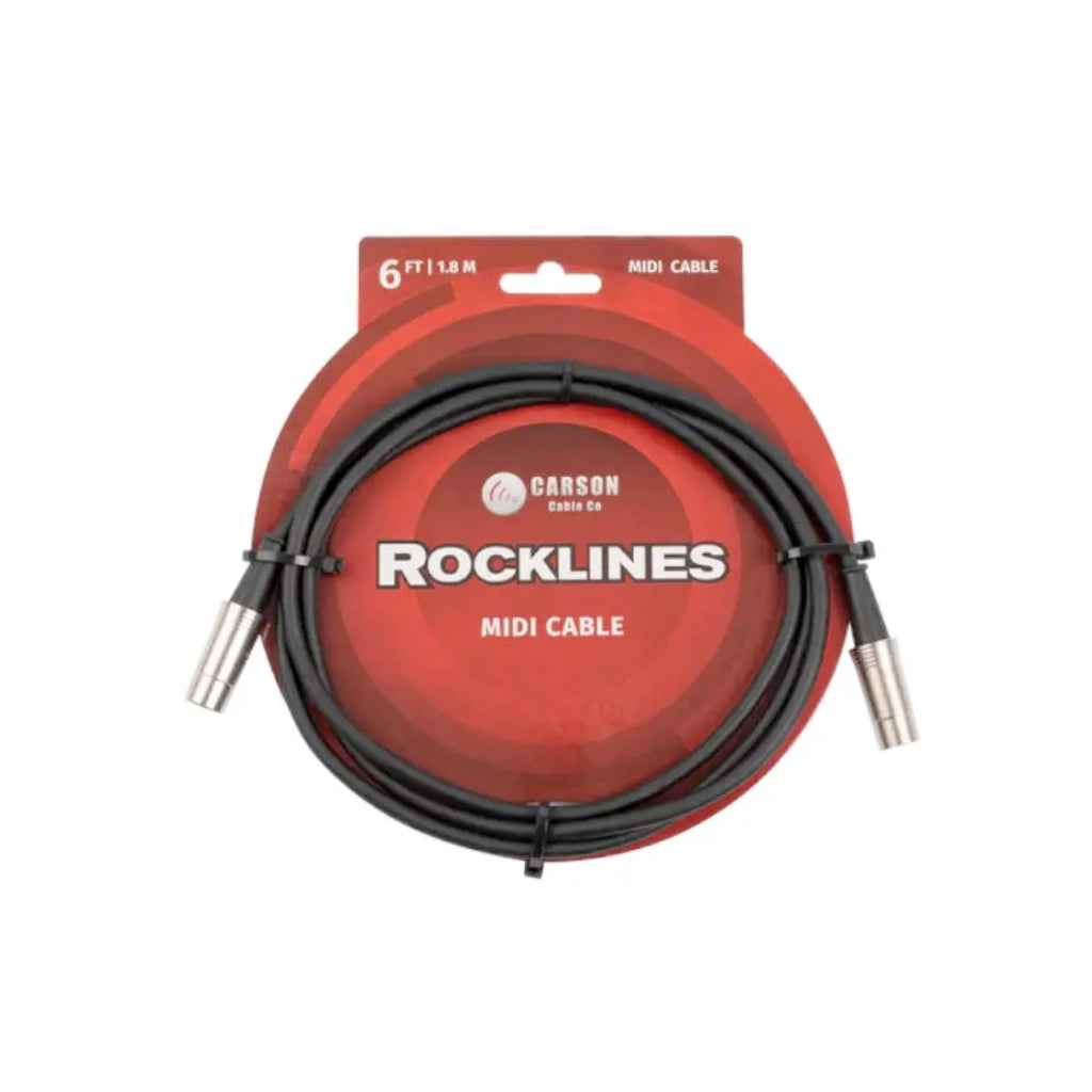 Carson - Rocklines 6 ft - MIDI cable