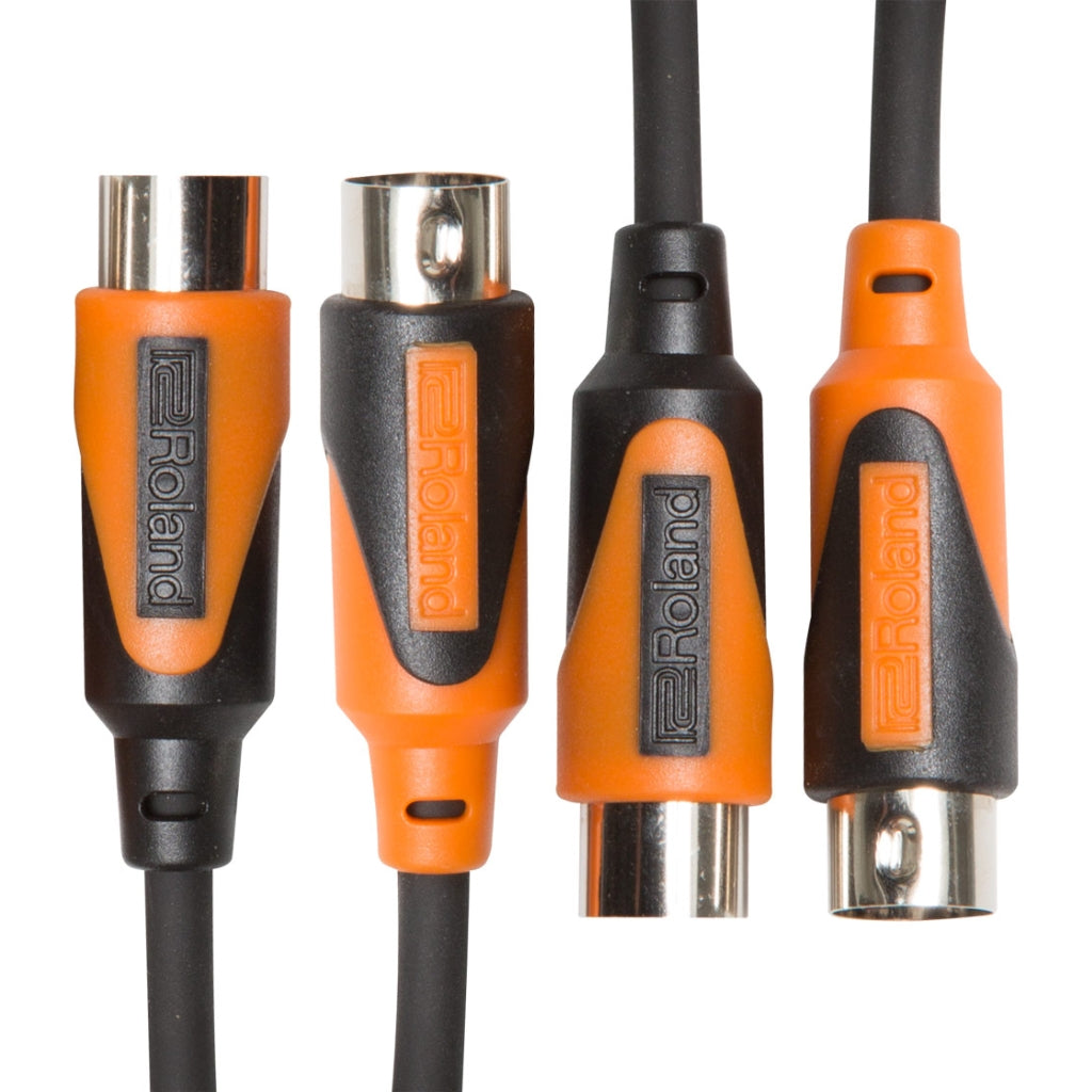 Roland - RMIDI-B5-DUAL - Black Series MIDI Cable 10ft