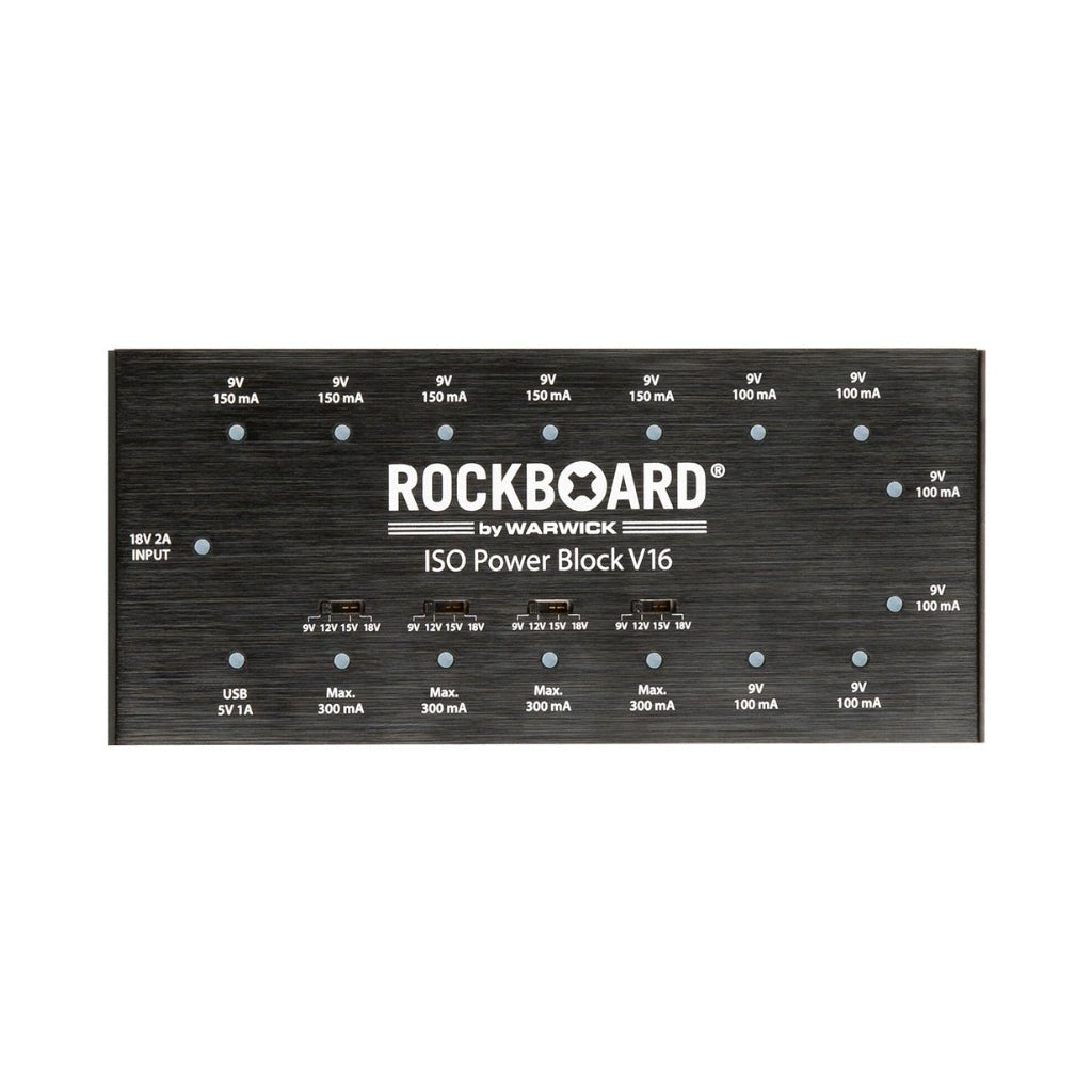 RockBoard by Warwick Iso Power Block V16 Multi-power Supply Power Sky Music