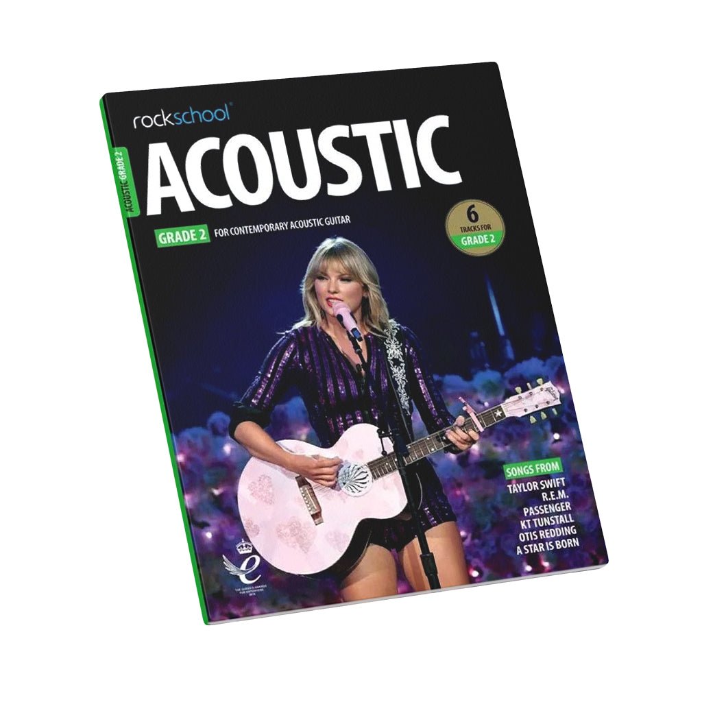 Rockschool Acoustic Guitar Grade 2 (2019+) Books Sky Music
