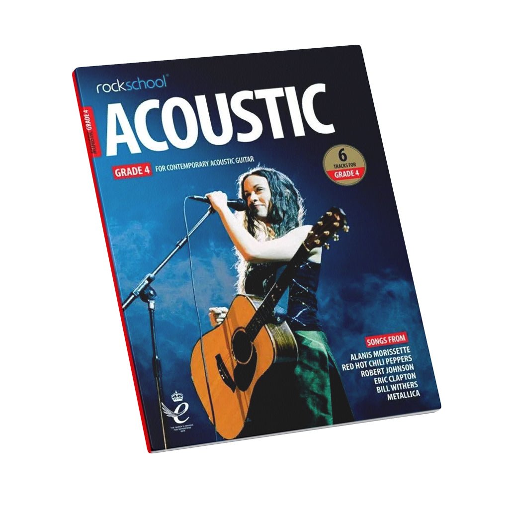 Rockschool Acoustic Guitar Grade 4 (2019+) Books Sky Music