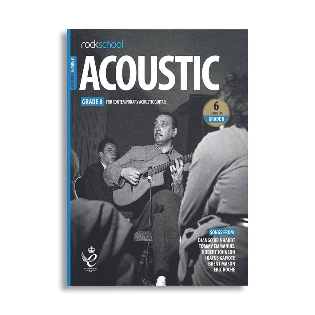Rockschool Acoustic Guitar Grade 8 (2019+) Books Sky Music