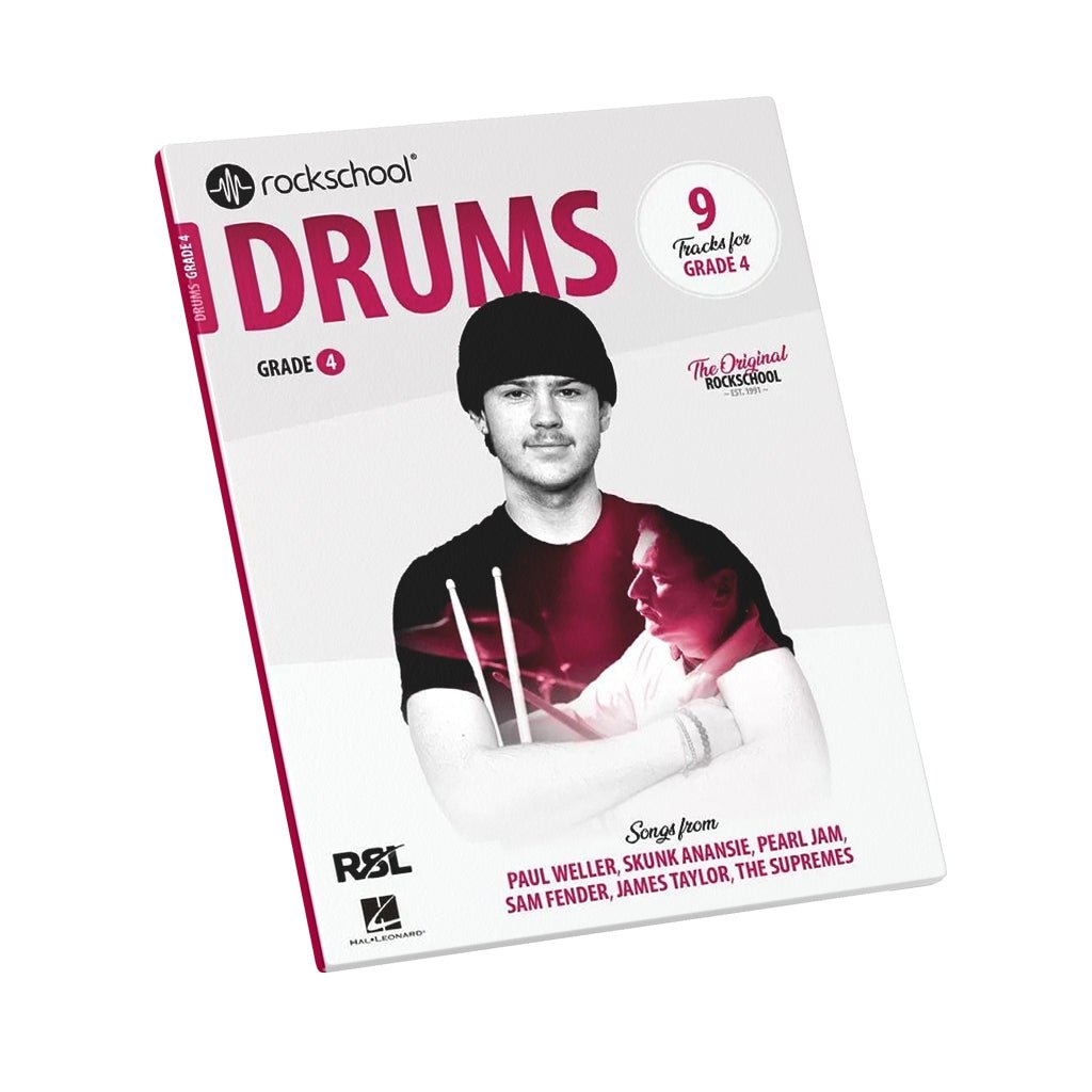 Rockschool Drums Grade 4 (2024) Books Sky Music