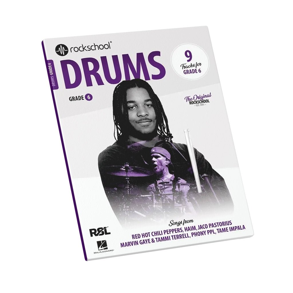 Rockschool Drums Grade 6 (2024) Books Sky Music