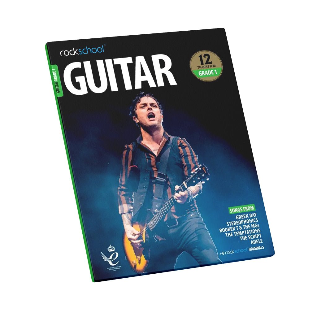 Rockschool Guitar Grade 1 2018-2024 - Book Books Sky Music