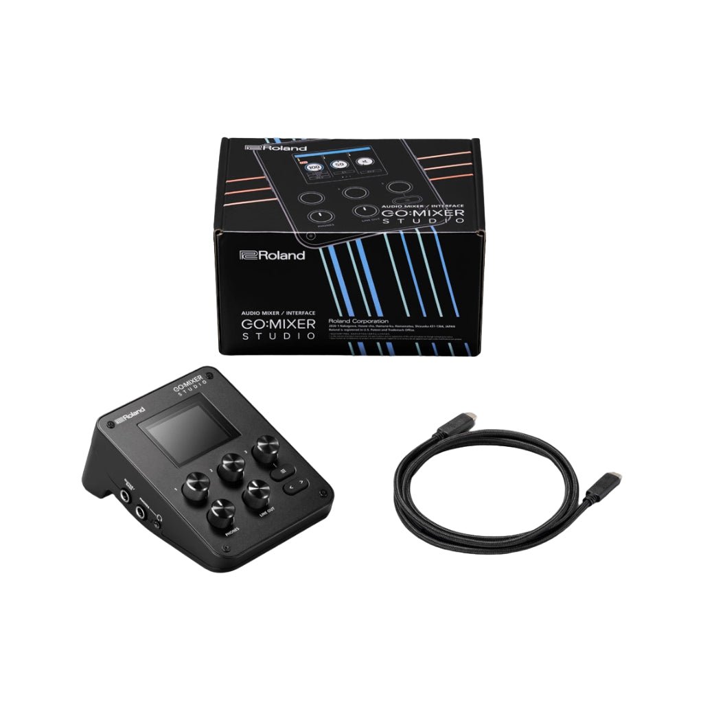 Roland Go Mixer Studio Audio Mixer & Interface - Mobile/PC Mixers Sky Music