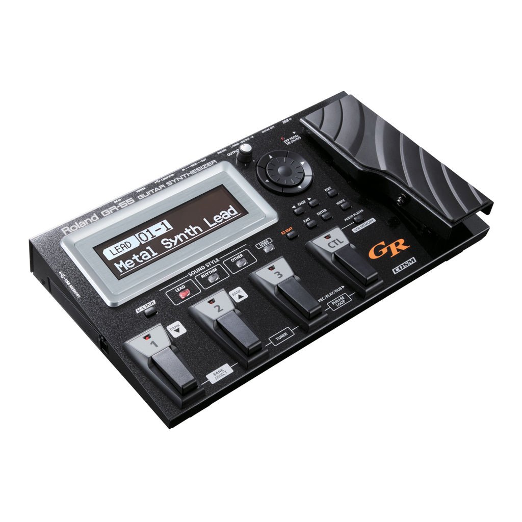 Roland GR-55 Guitar Synthesizer Effects Pedals Sky Music
