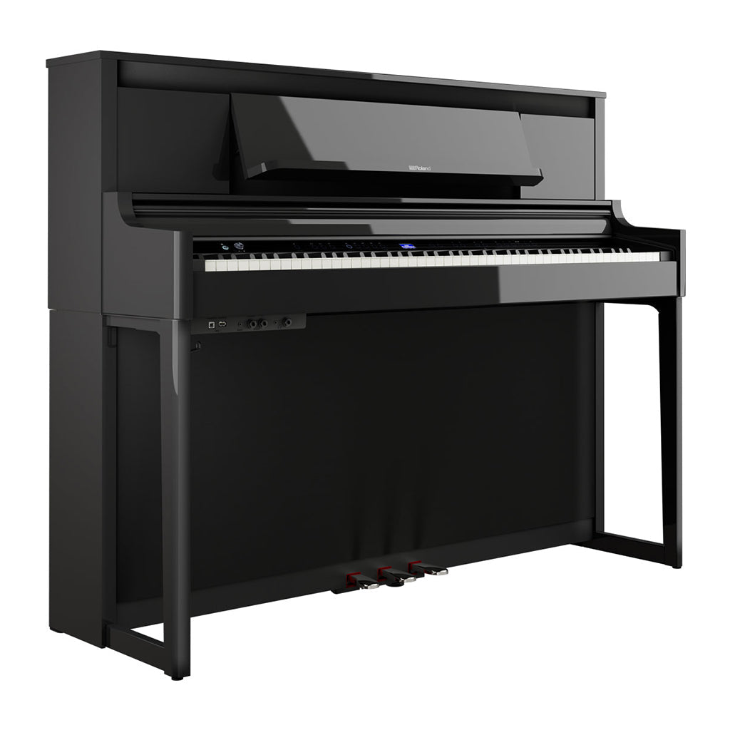 Roland LX6PE Home Piano in Polished Ebony Digital Pianos Sky Music