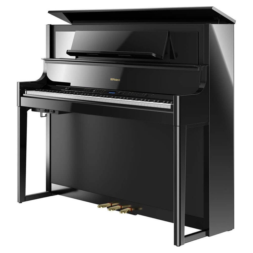 LX708 Home Piano &amp; Stool - Polished Ebony
