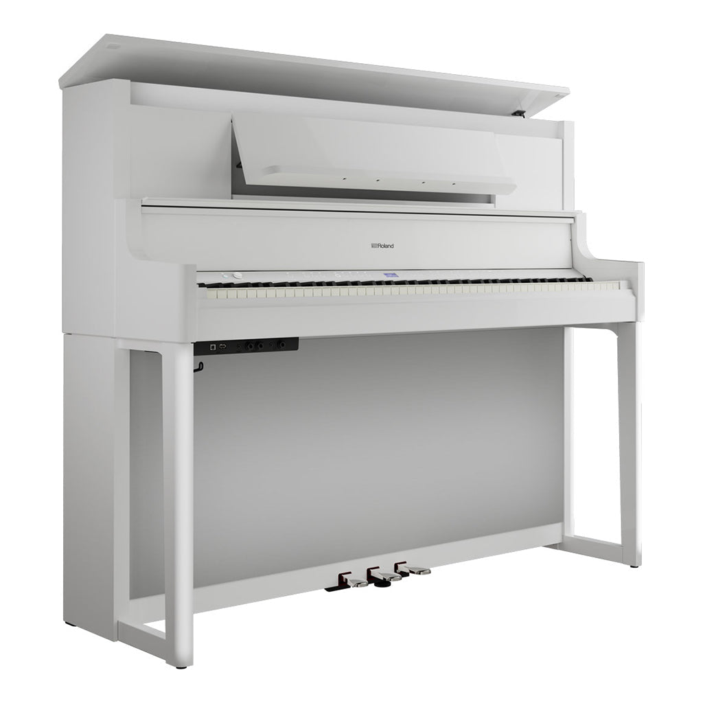 Roland LX9PW Home Piano in Polished White Digital Pianos Sky Music