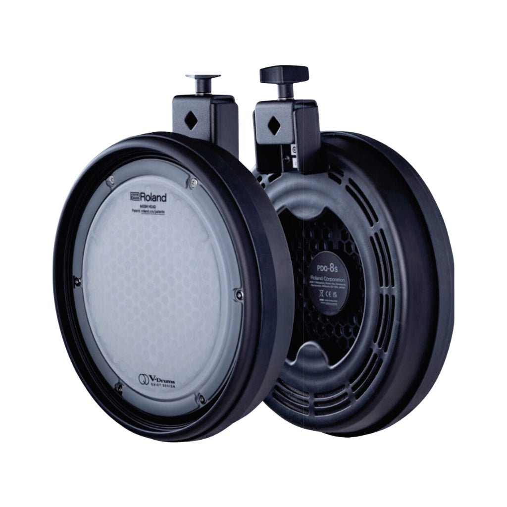 Roland PDQ8S 8" 2-Zone Quiet Snare Pad Electronic Drum Parts, Pads &amp; Triggers Sky Music